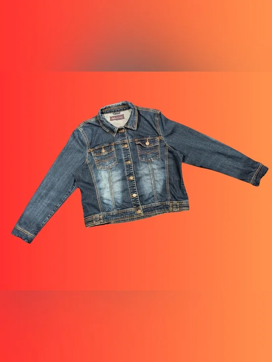 Handmade, Upcycled John Carpenter's Halloween Denim Jacket Size L - Picture 4 of 4